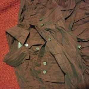 H&M Maroon dress shirt